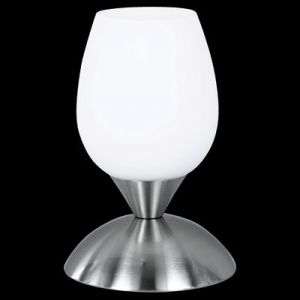 Tafellamp cup nickel touch E14 40 Watt                      