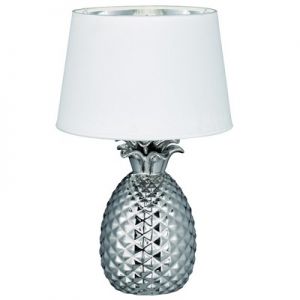 Tafellamp pineapple wit/zilver  klein                       