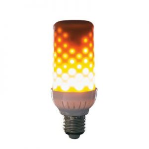 Fire effect lamp opaal 64LEDs wit                           