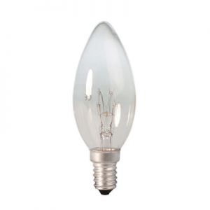 Kaarslamp 7 - 10 watt Helder E14                            