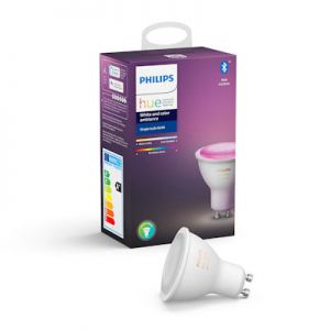 Philips Hue Bluetooth Gu10 White/Color Ambience 1x          