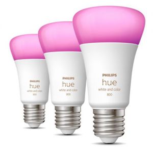 Philips Hue Bluetooth A60 White/Color Ambience 3x           