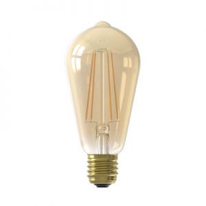 Calex Rustic LED Lamp Gold Rustiek ST64                     