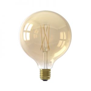 Calex Globe LED Lamp Gold G125                              