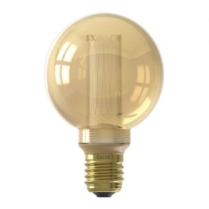 Calex Globe LED Lamp Gold G95 Crown                         