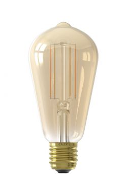 Smart Ledlamp Calex Rustiek ST64 Gold                       