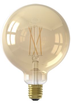 Smart Ledlamp Calex Globe G125 Gold                         