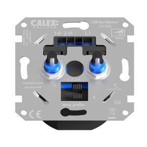 Calex LED Dimmer Dubbel Inbouw                              