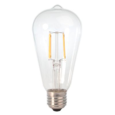 Led Lamp Rustika 6.5w. E27 Helder Led lamp Filament Led Rustika ST64 Verbruik: 6.5 Vervangt: 40 watt lumen Fitting: E27 KLeurtemperatuur: 2200K. Dimbaar met Leddimmer 64 x 143